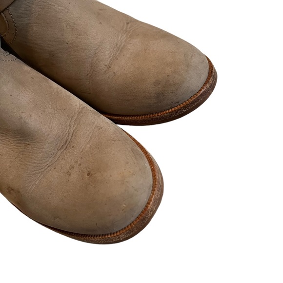 UGG Australia Elora Leather Short Ankle Boots Taupe - Picture 13 of 14